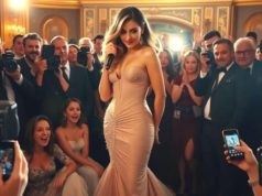 Ödül töreninde şoke eden olay! Silikonları paylayan Lübnanlı şarkıcı neye uğradığını şaşırdı!