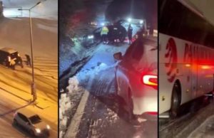 İstanbul’da kar yağışı trafiği alt üst etti! Peş peşe kaza haberleri..